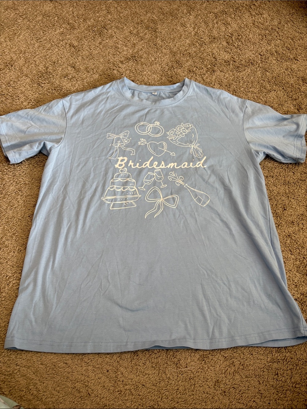 Bridesmaid shirt